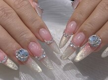 ダークハニー 池袋店(Dark Honey)/ストーン付けラググラテーション