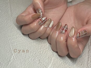 シアン(Cyan)/選べるデザイン多数ご用意！