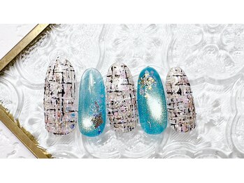 ミルネイル(Mil Nail)/チェックネイル　　　No81