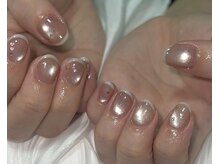 フォックスネイル(fox.nail__)/マグネットフレンチ