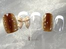 バンビ×フレンチネイル9480円