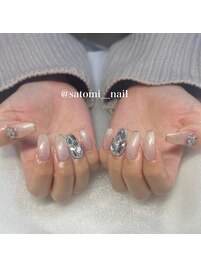 satomi担当:マグネットネイル