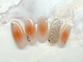 チークネイル×ミラーパウダー