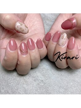 キラリ(Kirari)/ヒョウ柄ネイル