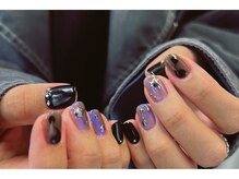 クロ(CULO)/オーロラブルーネイル