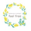 フィールフリー(feel free)ロゴ