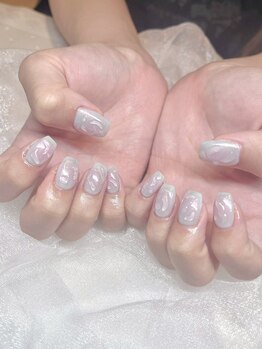 モカ 心斎橋(moca by Lee)/【Aina】ぷっくりネイル