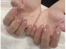 イリス(iris)/フラッシュグラデーションネイル