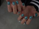 turquoise nail