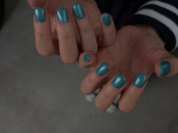サロンモワ(salon mowa)/turquoise nail