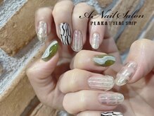 エーネイルサロン プラーカ本店(A-Nail Salon)/ニュアンスネイル
