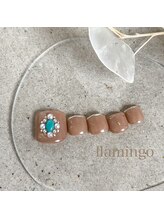 フラミンゴ(flamingo)/キャンペーンネイル¥6500