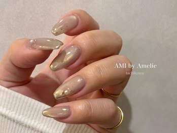 アミ バイ アメリ(AMI by Amelie)/グレージュマグネット:mikako