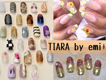 ティアラバイエミタス(TIARA by emi+)の写真/持ち込みデザイン歓迎◎パーツ・カラーを豊富にご用意!SNSをみてやってみたかった理想のデザインを実現☆
