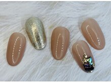 アトリエゼロ(Atelier Zero.)/紫シェル×ゴールドで大人っぽく