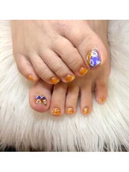 タムタムネイル 本厚木(Tam Tam Nail)/フットネイル