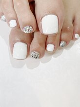 ブランクチュール(Nailsalon Blanc Couture)/footお客様デザイン