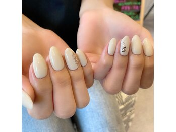 チル(chill)/ワンカラー+ポイントデザイン