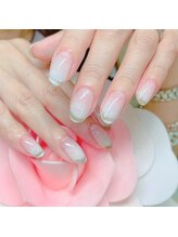 センスネイル(Sense nail)/グラデ×マグネットフレンチ