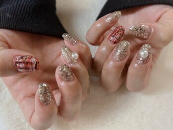 エポック(Epokku)/ツイードネイル