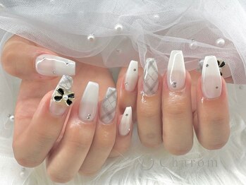 チャロム(Charom)/チェックネイル