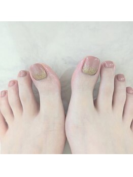 ガーベラ バイ ハノンネイル(Gerbera by hanonnail)/フットワンカラー