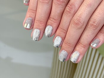 ワンアンドオンリー(One&Only)/マグネット×ミラーネイル