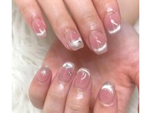 ネイルアンドアイラッシュスタジオ シュシュ(chouchou)/ピンクチークマグフレンチ