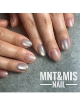 ミントアンドミスネイル(Mnt&Mis NAIL)/ワンカラーネイル　¥6500～