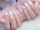 ホワイト×さくらんぼ