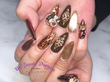 アン ジョーヌドラゴ/【ロングネイル】ブラウンネイル