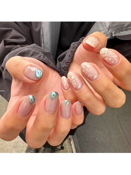ネイルスタジオ リーベル(nail studio Liber)/ニュアンスネイル【A】