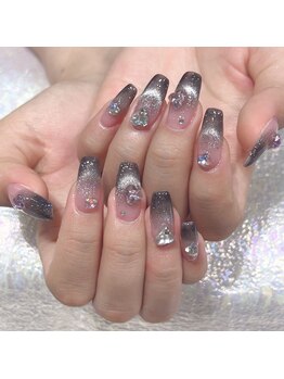 クイーンズビューティーサロン 新宿本店(Queen's beauty salon)/チップ長さだしやりつけ放題