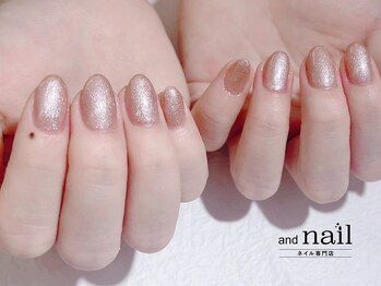 アンドラッシュ アンドネイル 本郷三丁目駅前店(and lash/and nail)/ワンカラー