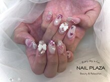 ネイルプラザ 河原町OPA店(NAIL PLAZA)/ガーリーネイル