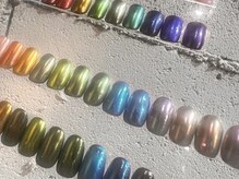 ノラ ミナミアオヤマ(NORA MINAMIAOYAMA)/オーロラ／ミラーネイル