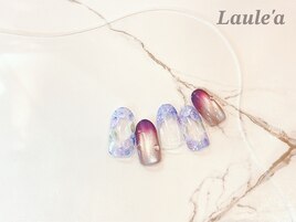 手描き紫陽花ネイル