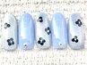 【初回ソフトジェル オフ無料】定額デザインネイル☆パラジェル変更可！¥9350