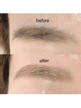 まつ毛と眉の同時施術可能◎美眉スタイリング・眉ワックスも人気です☆