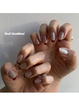 ネイル ウサミミ(Nail UsaMimi)/ベースありフレンチ