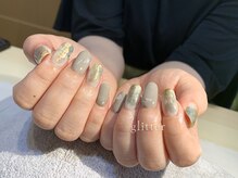 グリッター(glitter)の雰囲気（自分だけの上品なデザインでモード感も演出♪<北浦和/ネイル>）