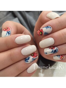 ツメカザリ 西金沢店(TsumekazaRi)/*アンティークFlower*