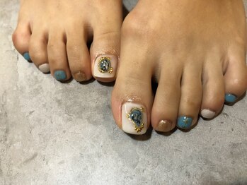 イデアル(ideal)/ジェルフット4本デザインアート