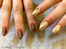 スリーラッシュアンドエルフネイル 折尾浅川店(threelash&elf.nail)/【パラジェル】アシメネイル