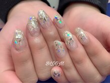 ネイルサロン ブルーム(BLOOM)/ラメ＆ホログラデ740