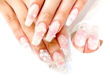 ネイルコレクション ベビーピンク(Baby Pink)/長さ出しジェル★ちゅるん・蝶々