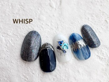 ウィスプ(WHISP)/ブルーマグネットネイル 冬春