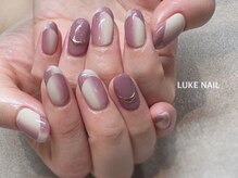 ルークネイル 恵比寿店(LUKE NAIL)/オンブレフレンチ　グラデ