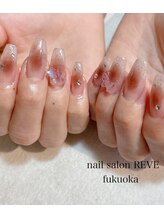 ネイルサロン レーヴ(NAIL SALON REVE)/チークネイル