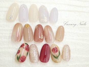 ラグジュアリーネイルズ オオミヤ(Luxury Nails Omiya)の写真/【パラジェル導入サロン】大宮駅のリピーター続出サロン★上質ネイルを提供☆高技術で綺麗な仕上がり！